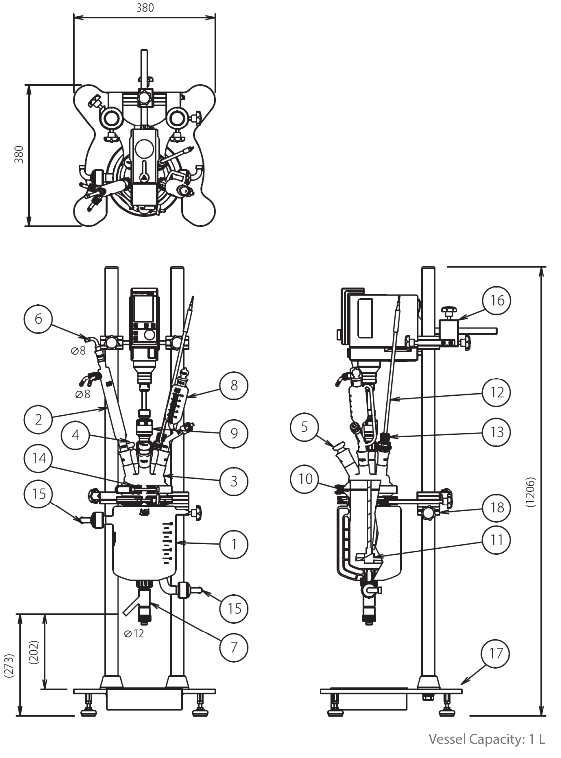 Benchtop Reactor Specification