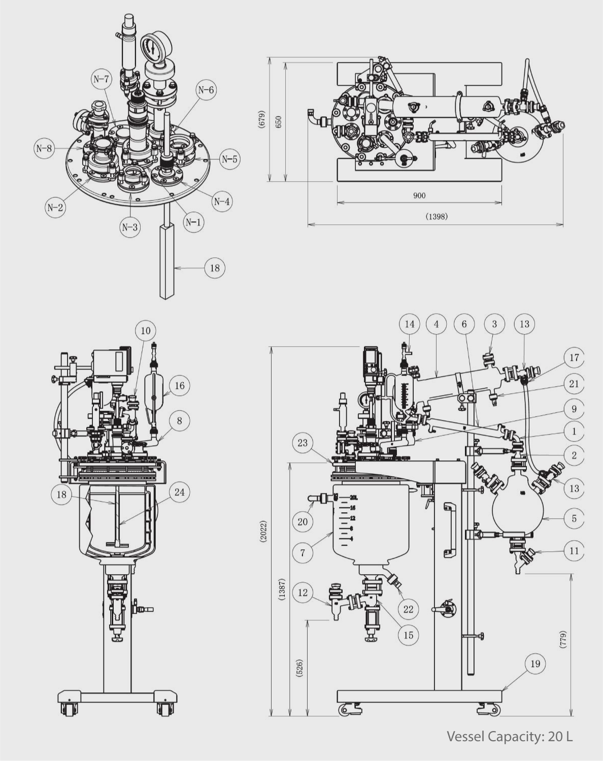 Pilot Plant Reactor Plus Specification