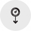 Minimal Pressure Drop Icon