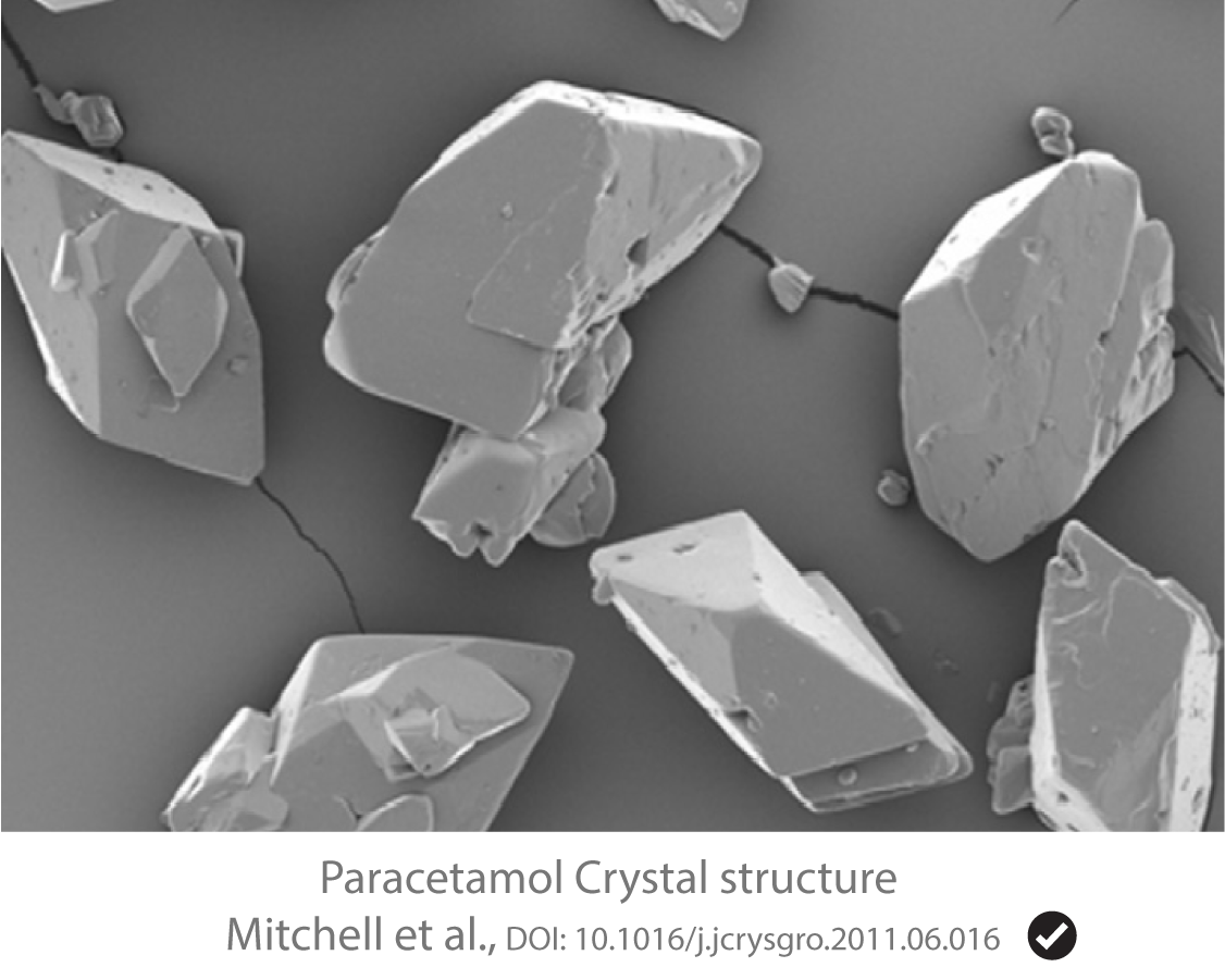 Crystal structure from literature